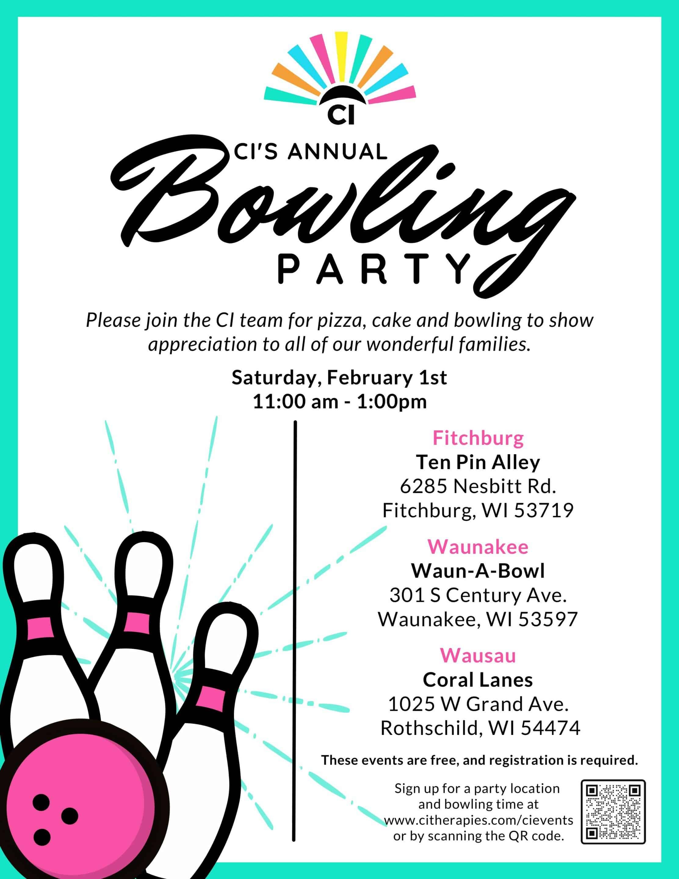 CI's Annual Bowling Party 2025
