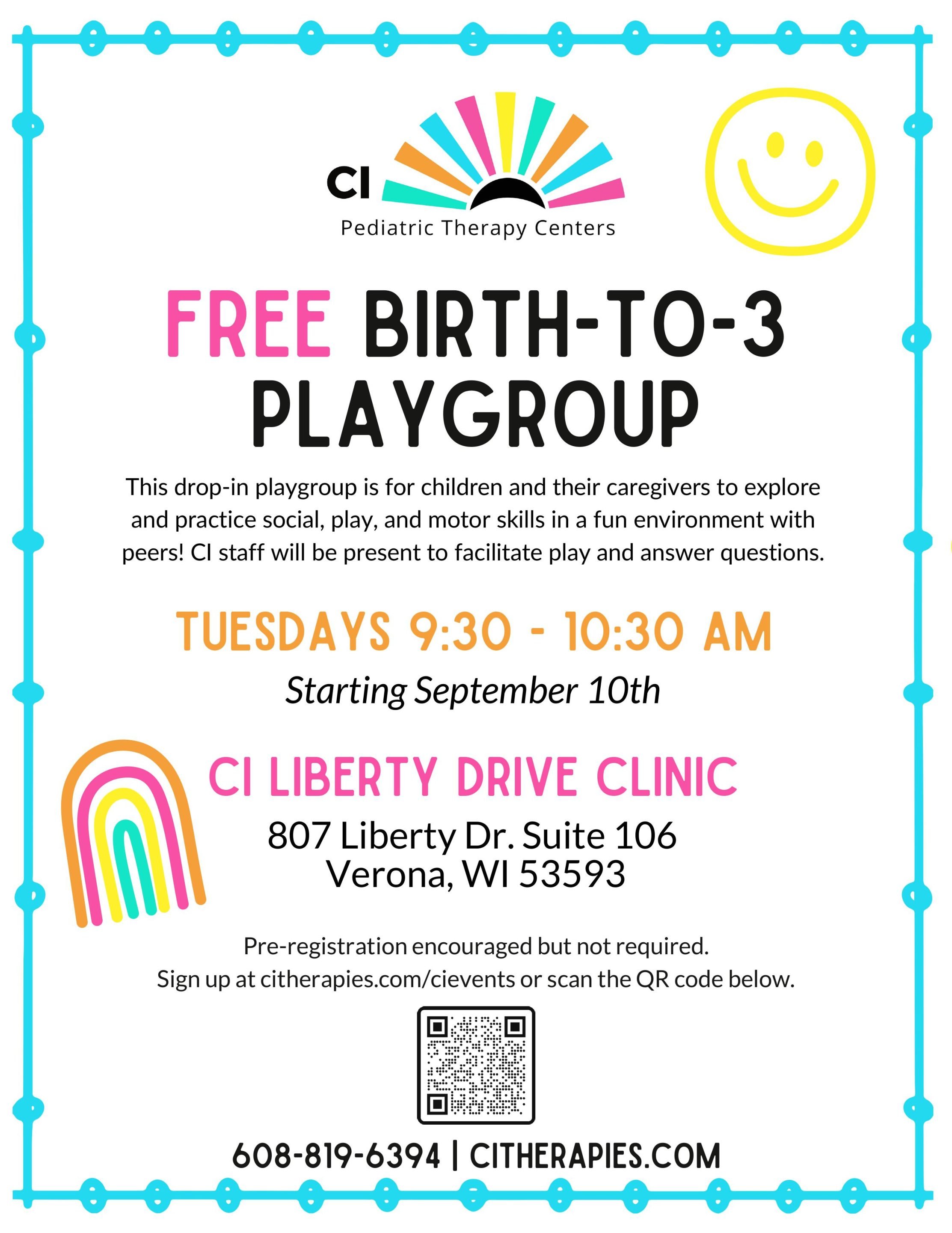 Playgroup 2024 Waunakee playgroup flier (2)
