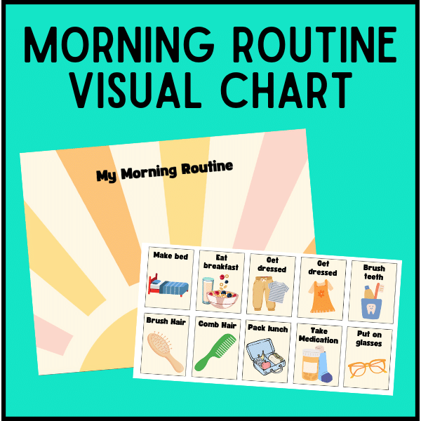 Morning Routine Visual Chart